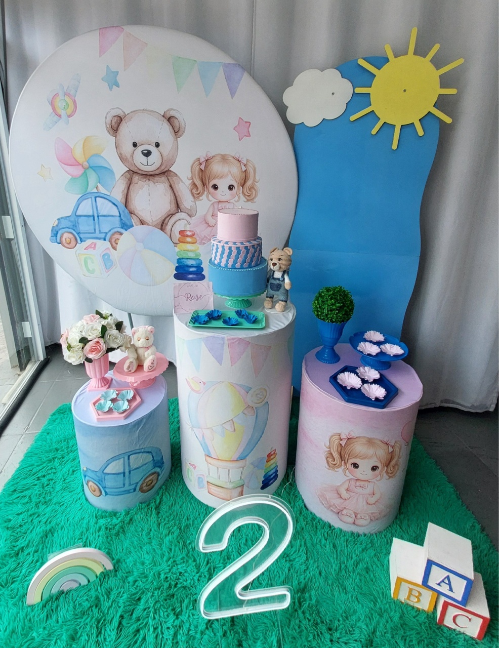 Kit Tema Brinquedo - Monte Decor by Rose