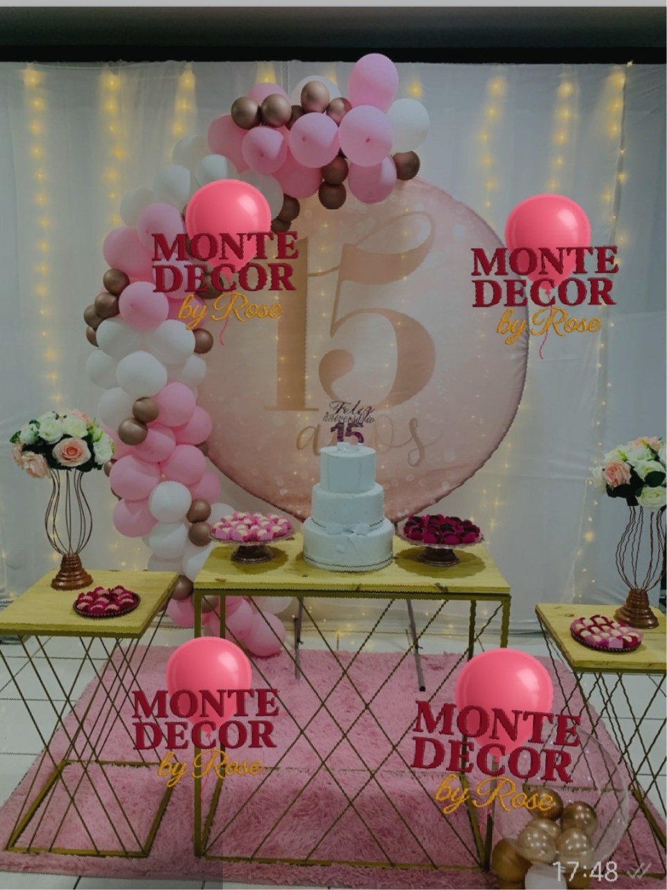 Kit Encanto  dos 15 - Monte Decor by Rose