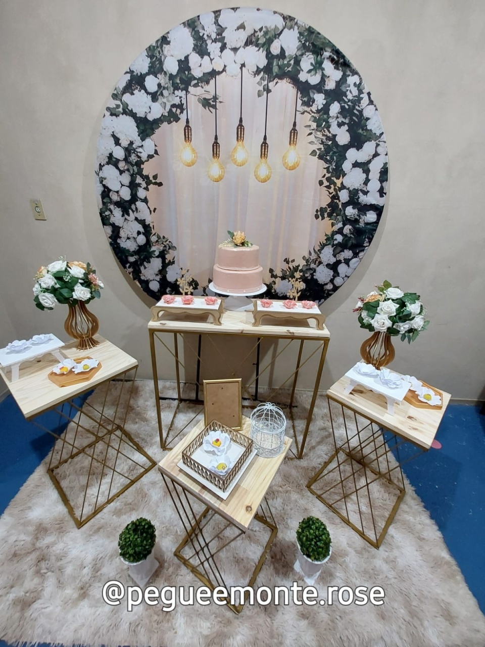 Kit Casamento Iluminado - Monte Decor by Rose