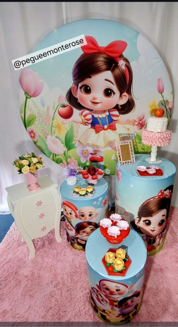 Kit Branca de Neve Baby - Monte Decor by Rose