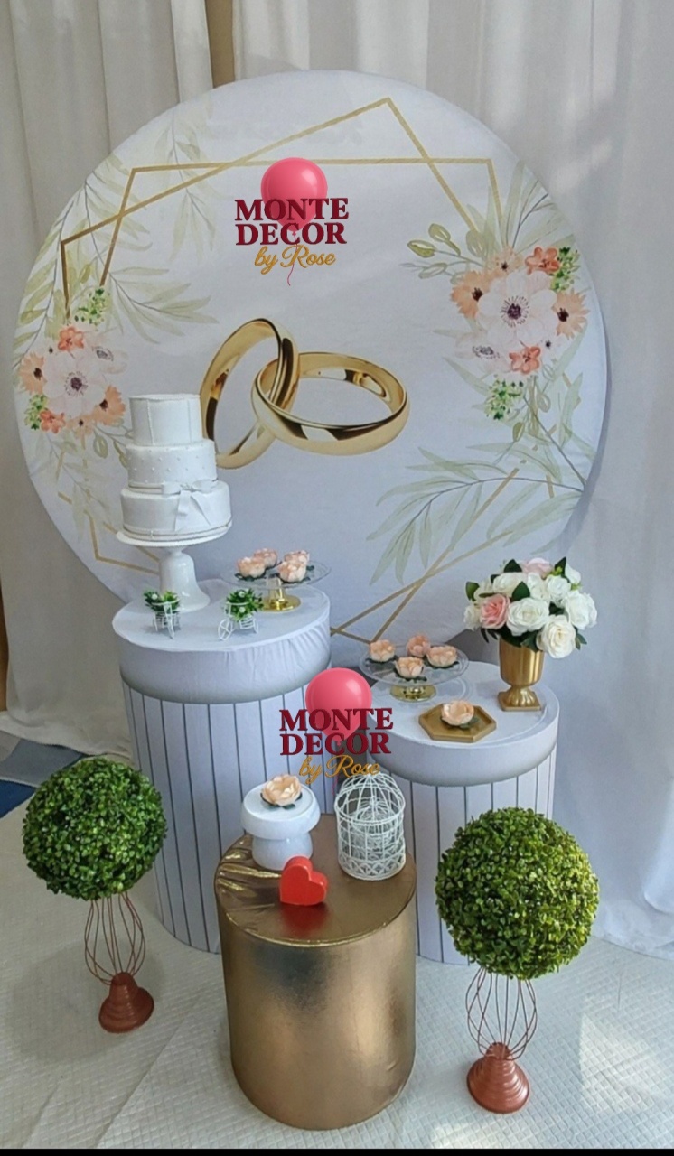 Kit Casamentos Hoje Real - Monte Decor by Rose