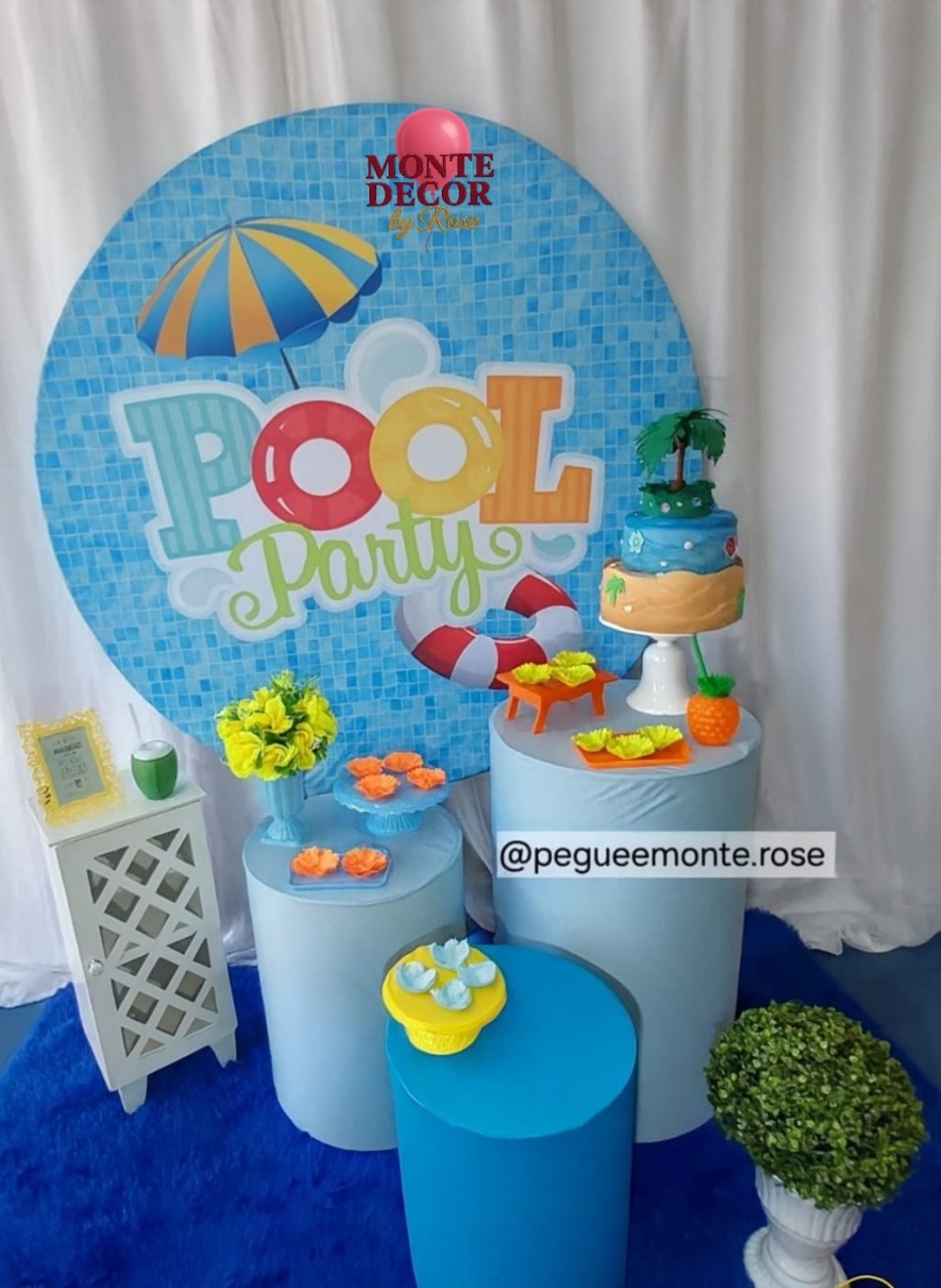 Kit Pool Party - Monte Decor by Rose