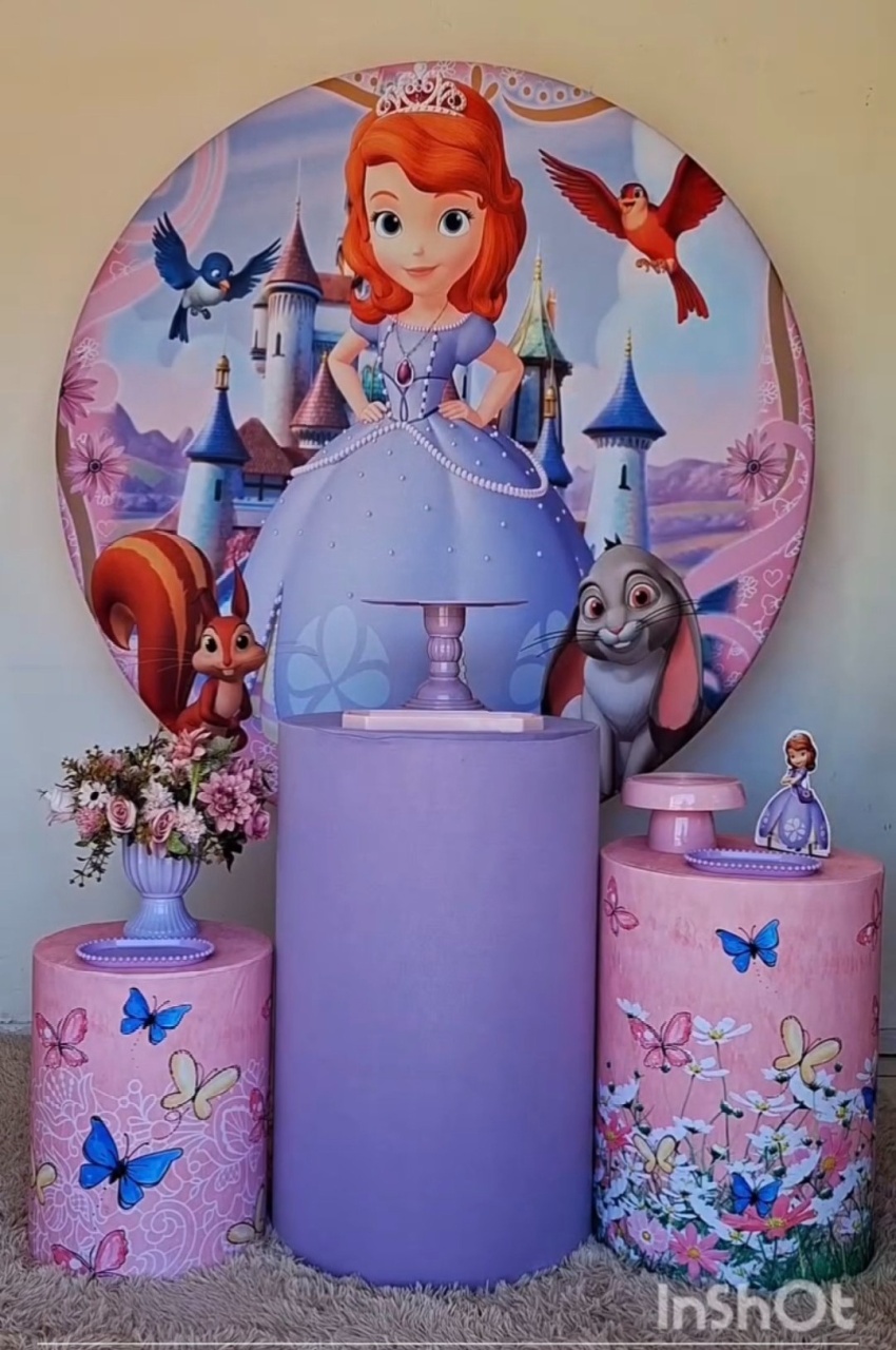 Kit da Princesa Sofia - Kit Fest Decorações