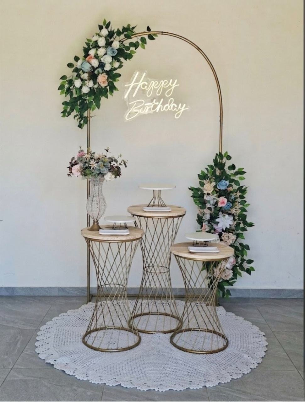 Kit Arco Floral Celebration - Denice Decorações
