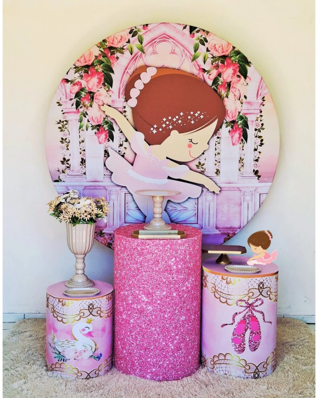 Kit Bailarina - Kit Fest Decorações