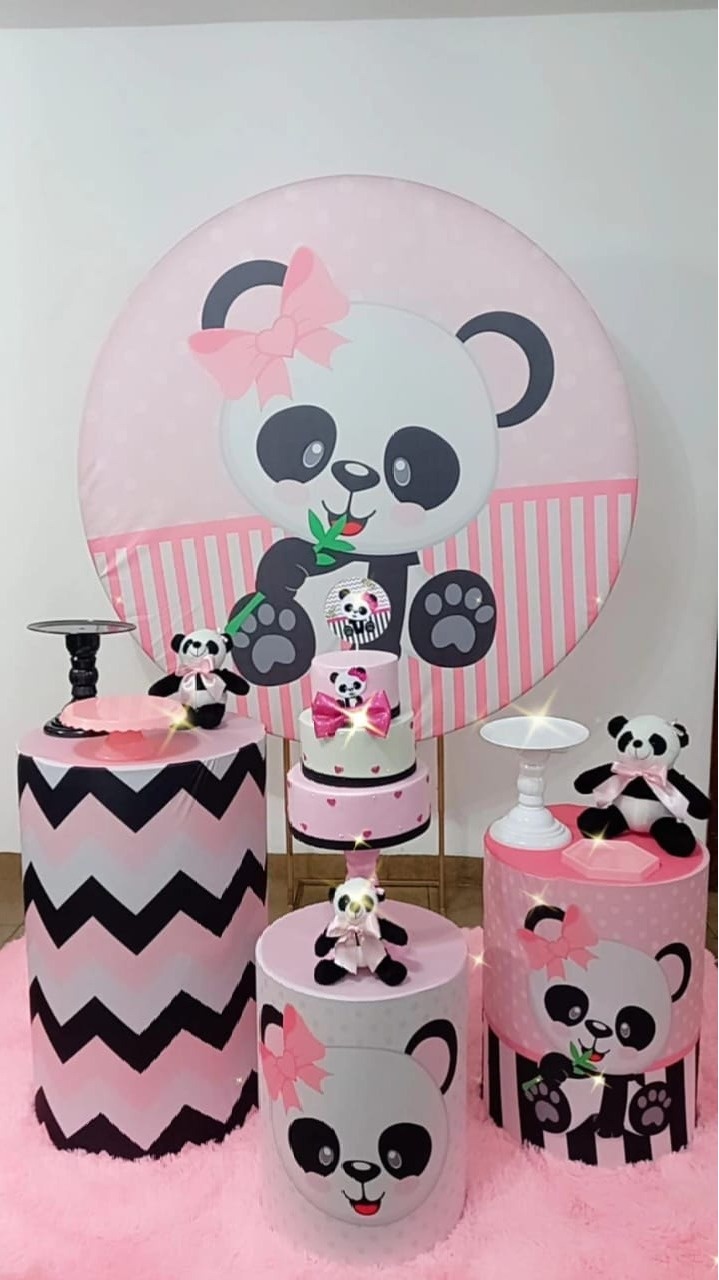 Panda Rosa - CLARAFESTAS