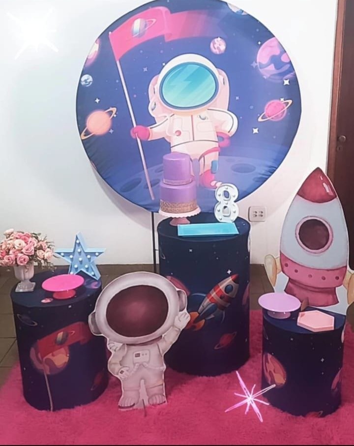 Astronauta Feminino - CLARAFESTAS