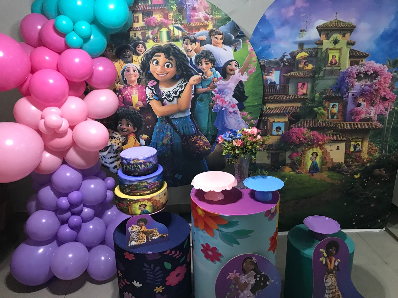 Decoração Encanto - Preço Sob Consulta - ouropretofestas