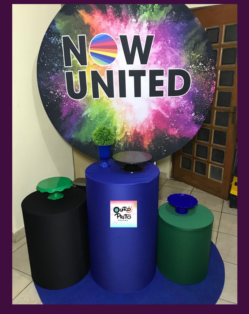 Kit Prata - Now United - ouropretofestas