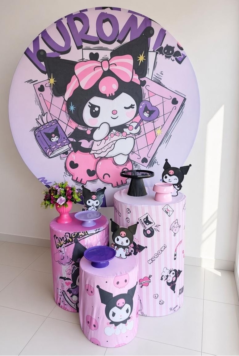 Kuromi 043 - Adoleta Pegue e monte e brinquedos 
