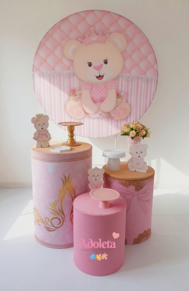 Ursinha Princesa 013. - Adoleta Pegue e monte e brinquedos 