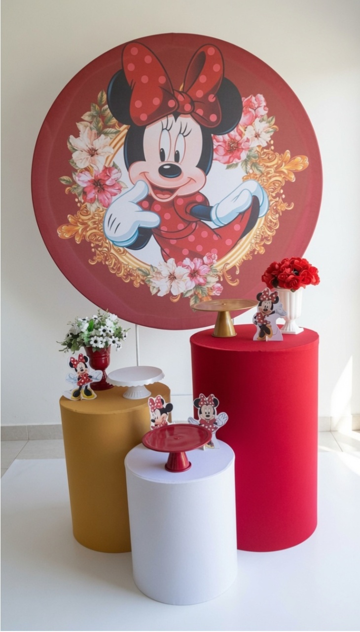 Minnie Vermelha 010 - Adoleta Pegue e monte e brinquedos 