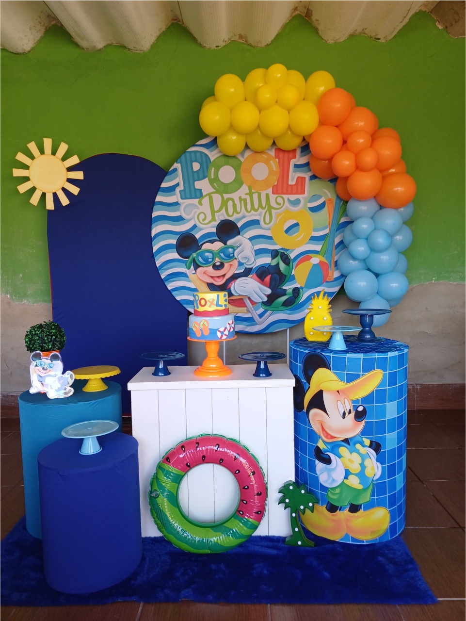 Pool Party Do Mickey 034. - Adoleta Pegue e monte e brinquedos 
