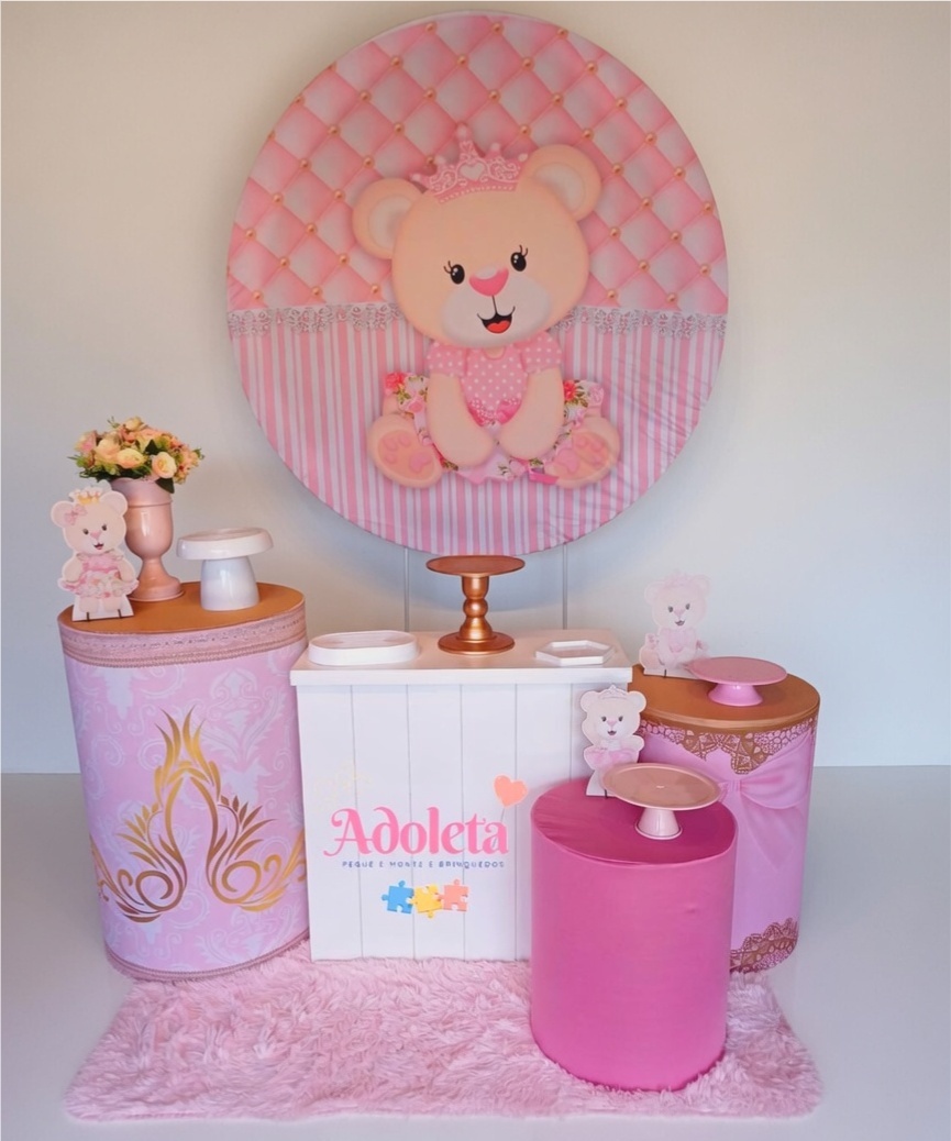 Ursinha Princesa 013 - Adoleta Pegue e monte e brinquedos 