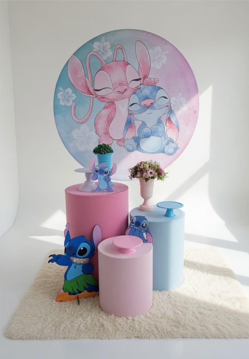 Stitch E Angel 1 - Adoleta Pegue e monte e brinquedos 