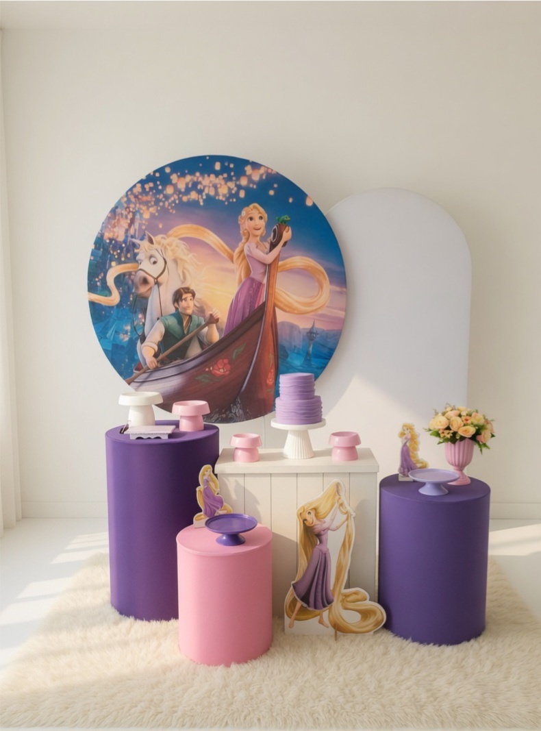 Rapunzel - Kit Favorito  - Adoleta Pegue e monte e brinquedos 