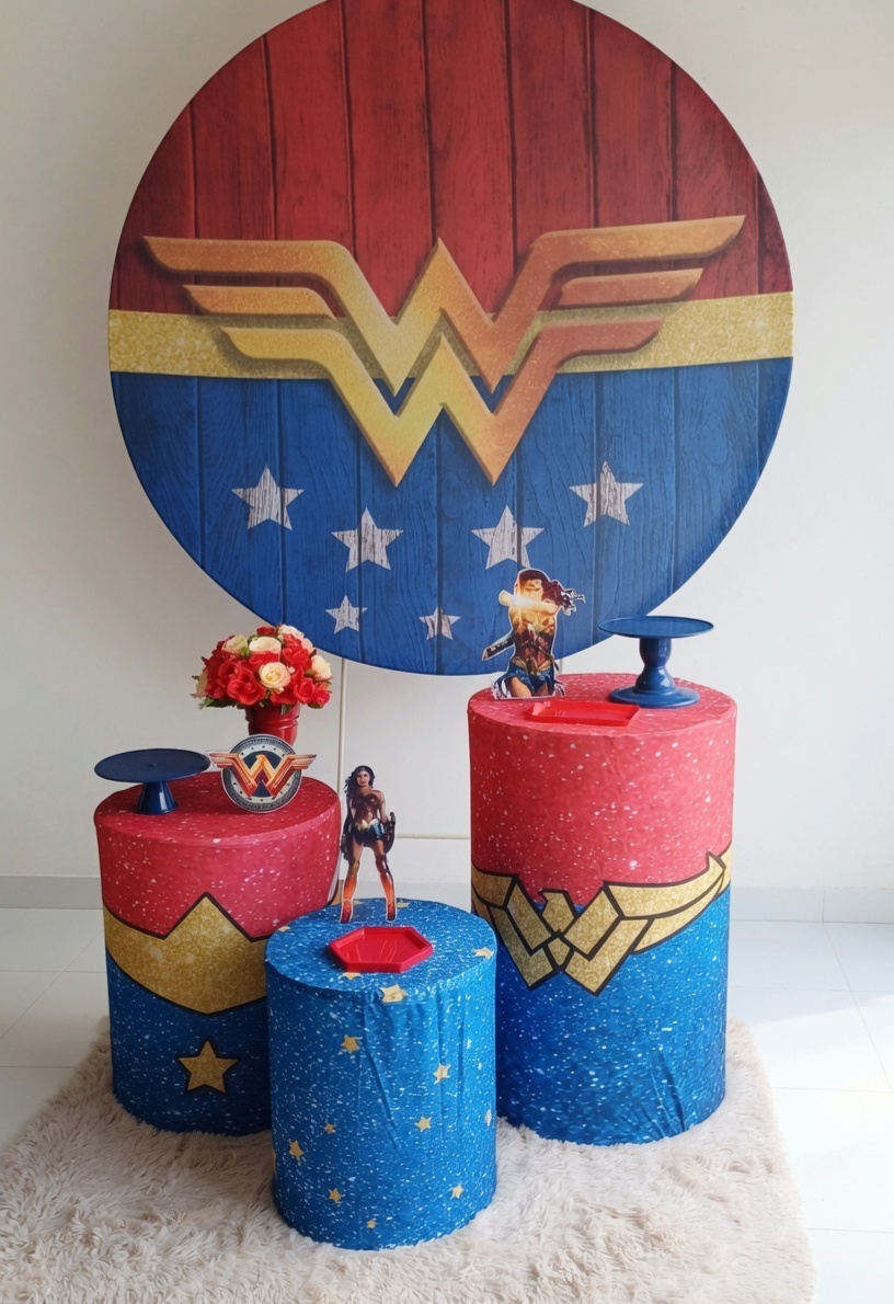 Mulher Maravilha 058 - Adoleta Pegue e monte e brinquedos 