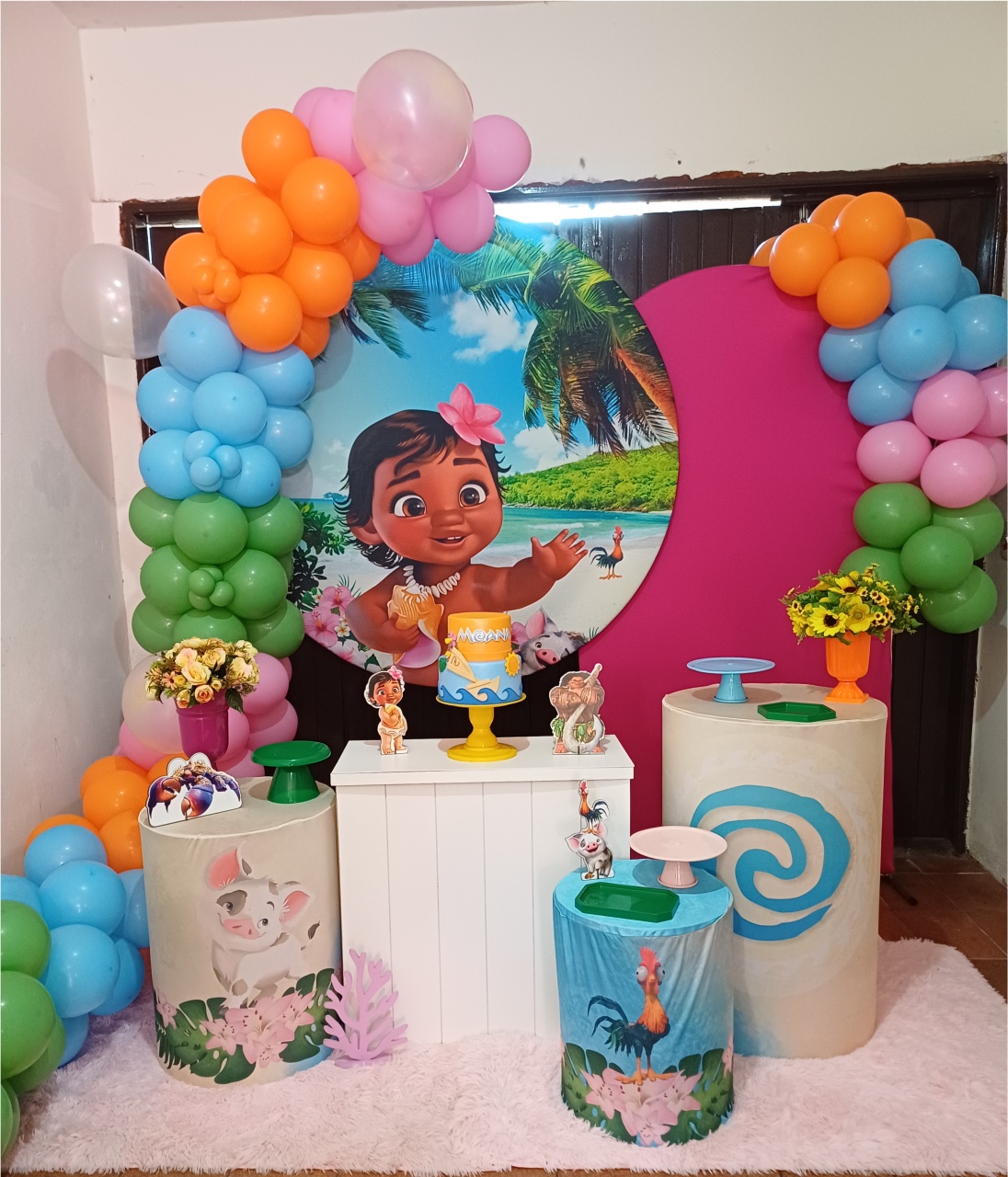 Moana Baby 012 - Adoleta Pegue e monte e brinquedos 
