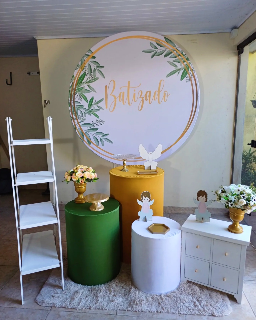 Batizado Menina  - Kit Alegria  - Adoleta Pegue e monte e brinquedos 