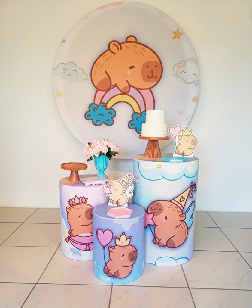 Capivara 037, - Adoleta Pegue e monte e brinquedos 
