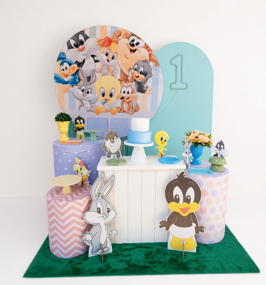 Looney Tuness Baby 048 - Adoleta Pegue e monte e brinquedos 