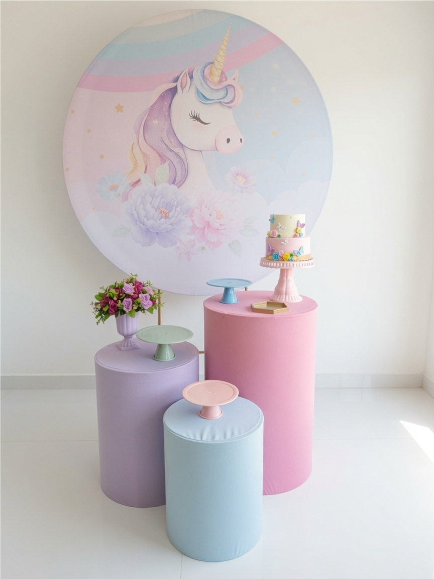 Unicornio Cute - 004 - Adoleta Pegue e monte e brinquedos 