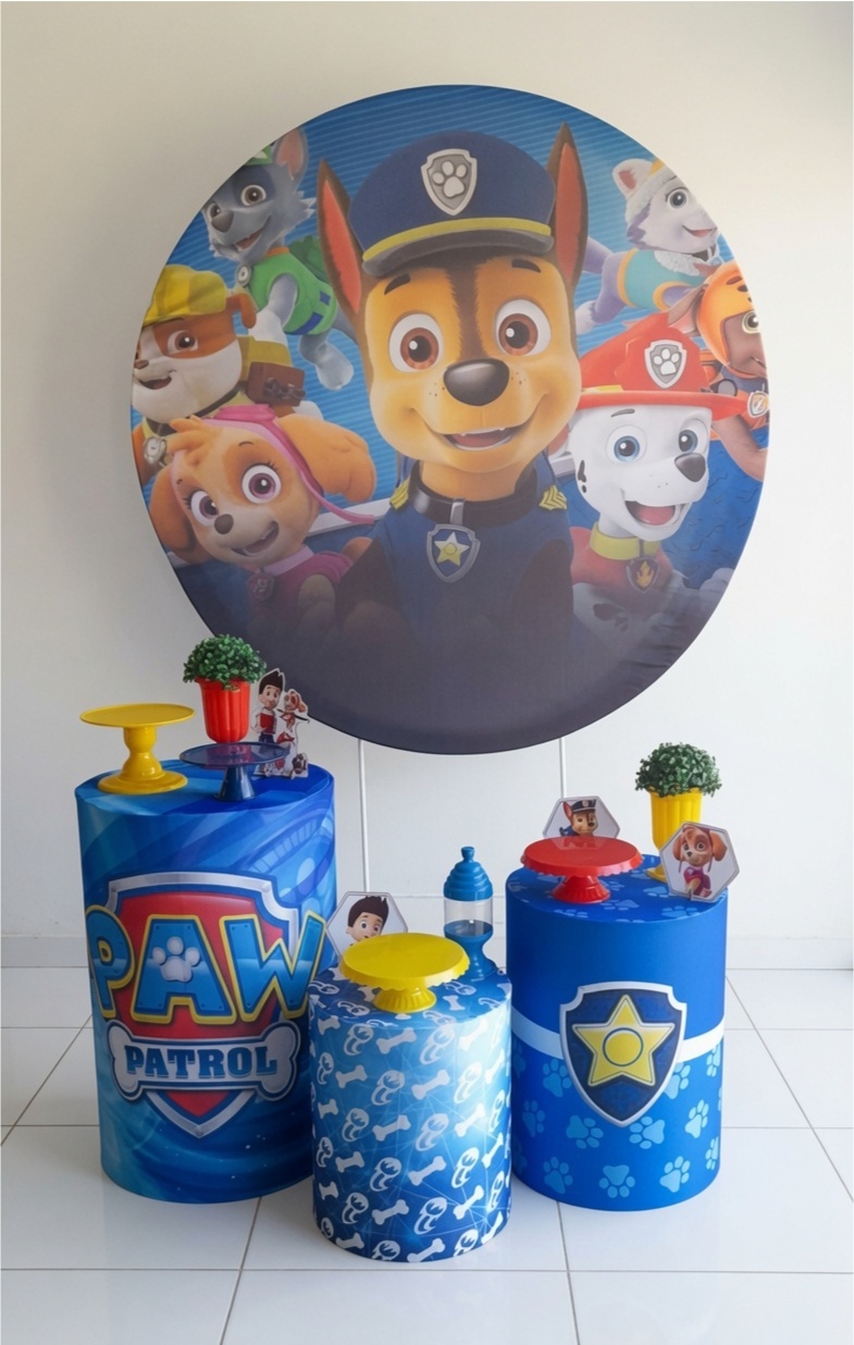 Patrulha Canina 001 - Adoleta Pegue e monte e brinquedos 