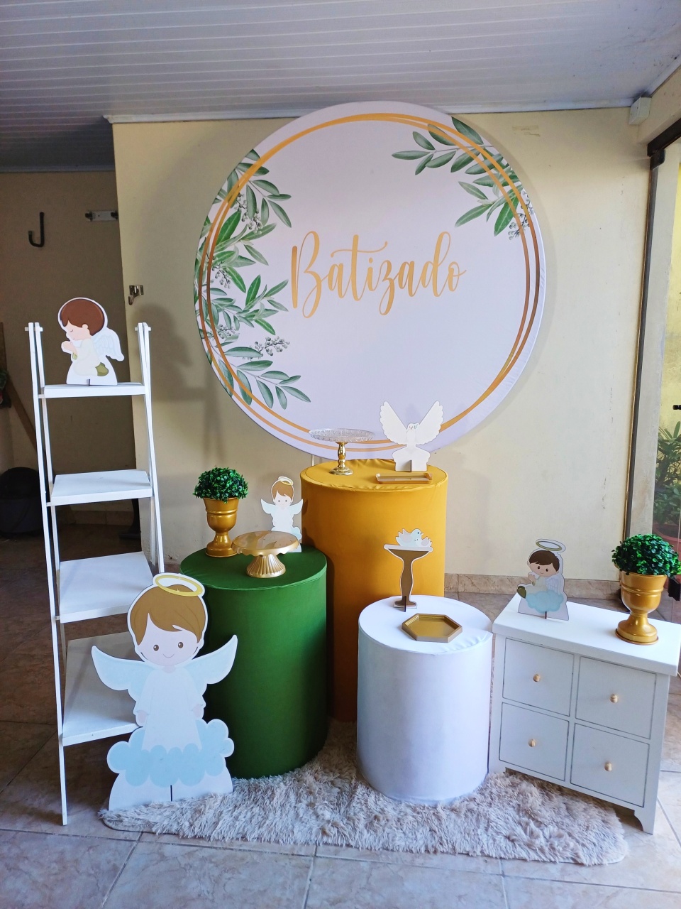 Batizado Menino  - Kit Alegria   - Adoleta Pegue e monte e brinquedos 