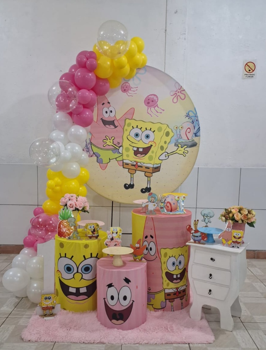Bob Esponja 023 - Adoleta Pegue e monte e brinquedos 