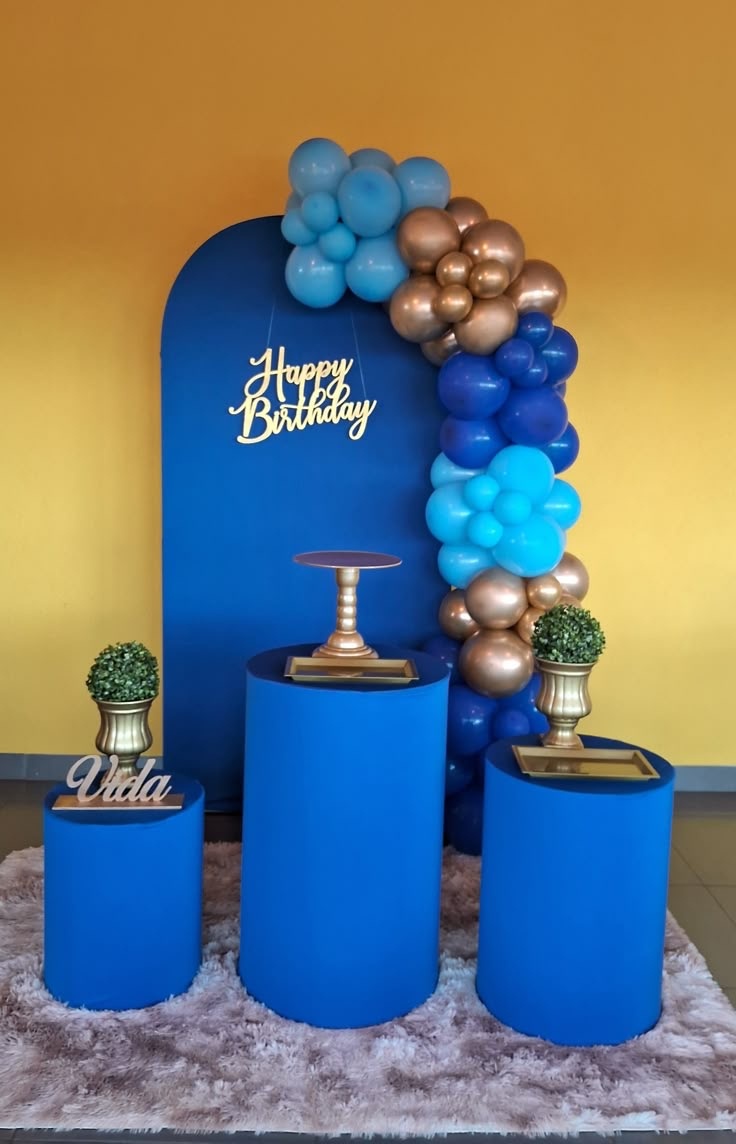 Azul Royal – Kit Luxo - Wit Festa