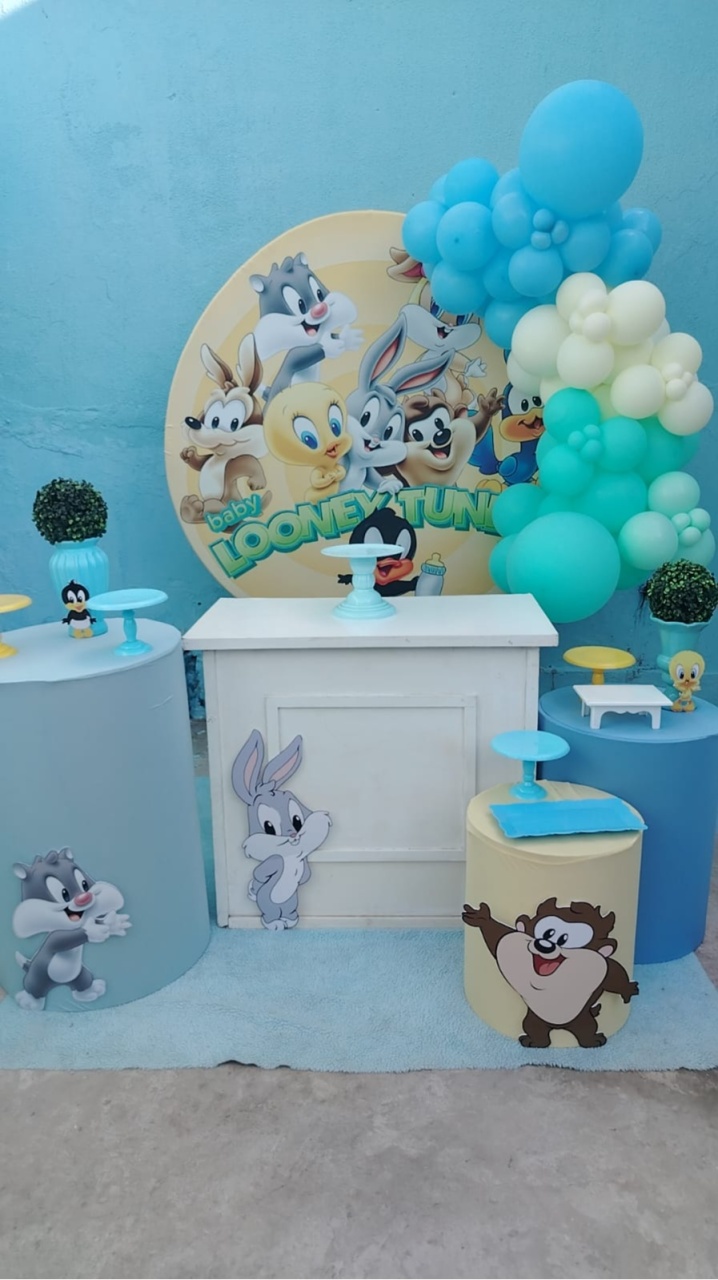 Baby Looney Tunes – Kit Luxo - Wit Festa