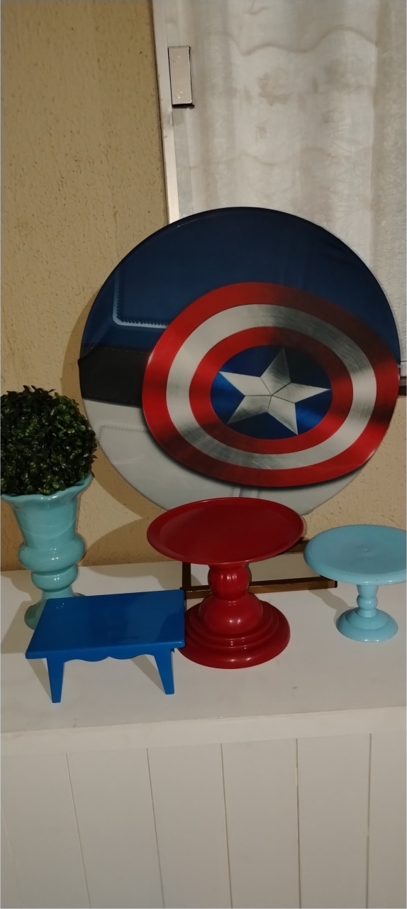 Capitão América – Kit Mesa - Wit Festa