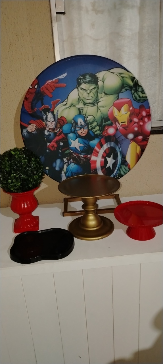Vingadores – Kit Mesa - Wit Festa