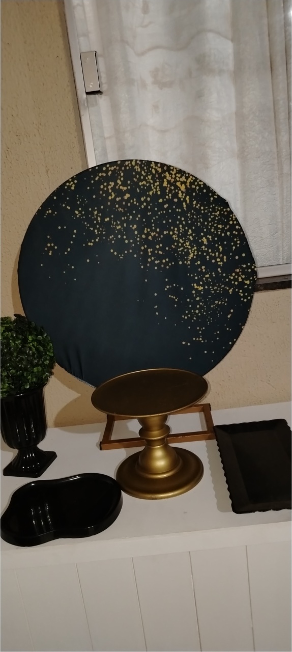 Preto E Dourado – Kit Mesa - Wit Festa