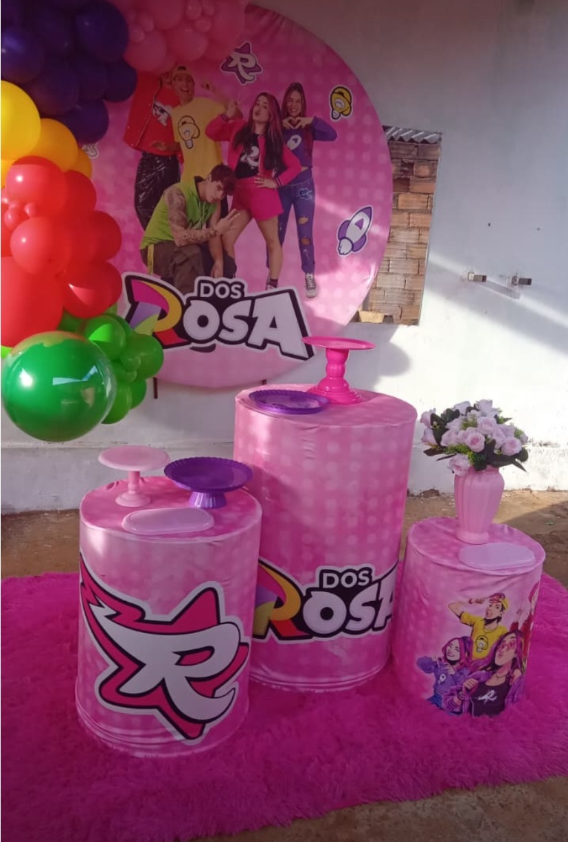 dos Rosa – Kit Mesa - Wit Festa