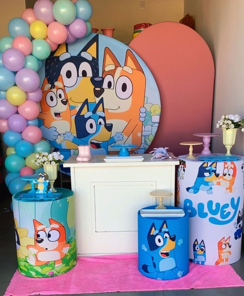 Bluey – Kit Pegue E Monte - Wit Festa