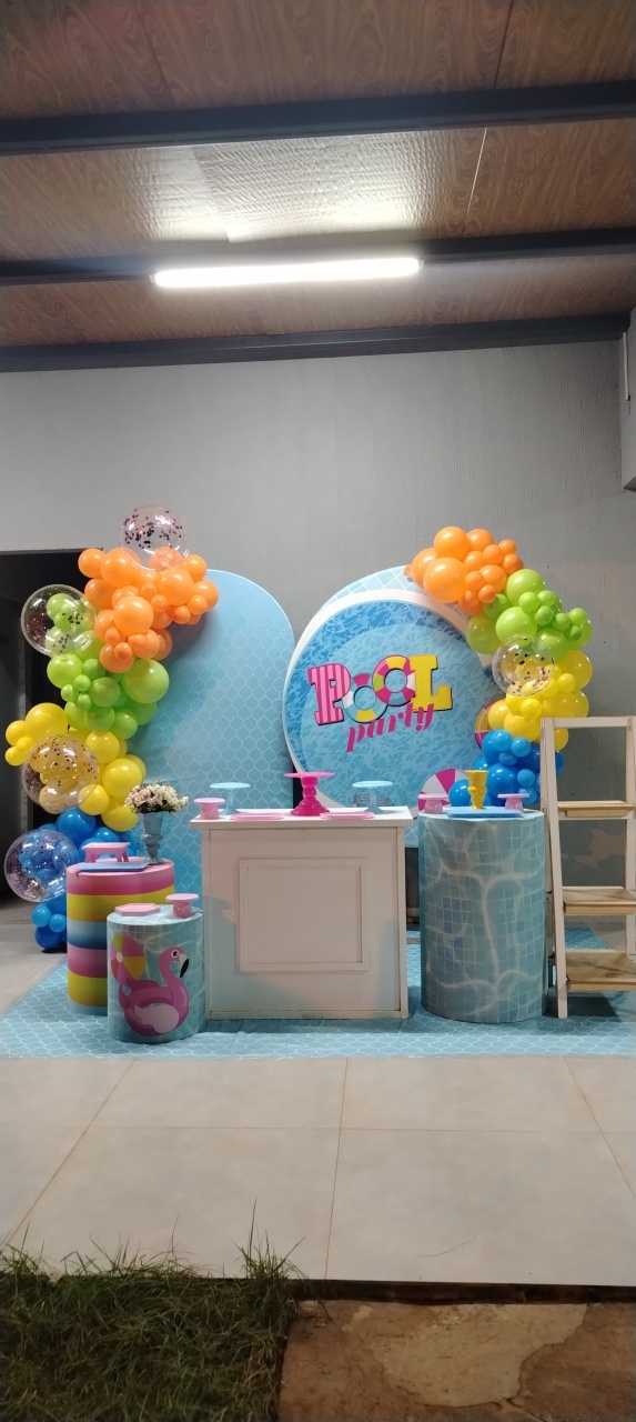 Pool Party – Kit Super Luxo - Wit Festa
