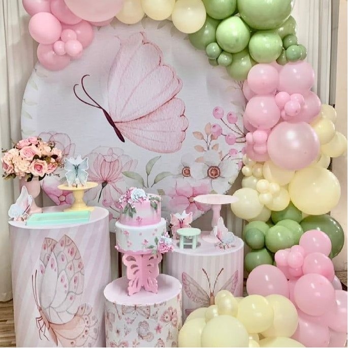 Borboleta Rosa – Kit Básico - Wit Festa