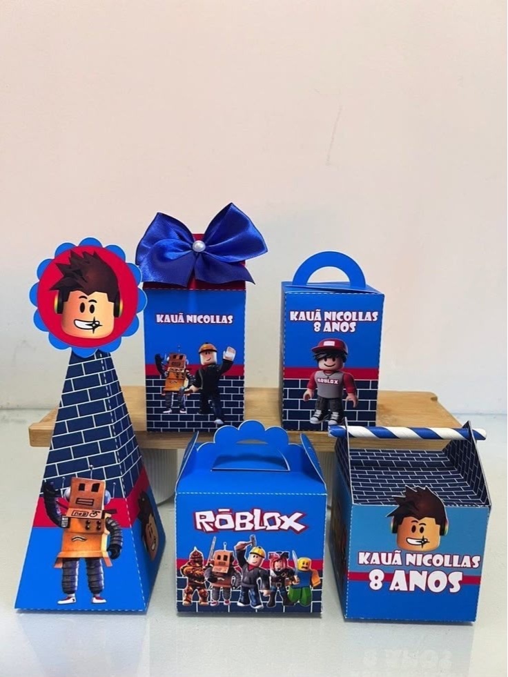 Caixinha Personalizada – Roblox - Wit Festa