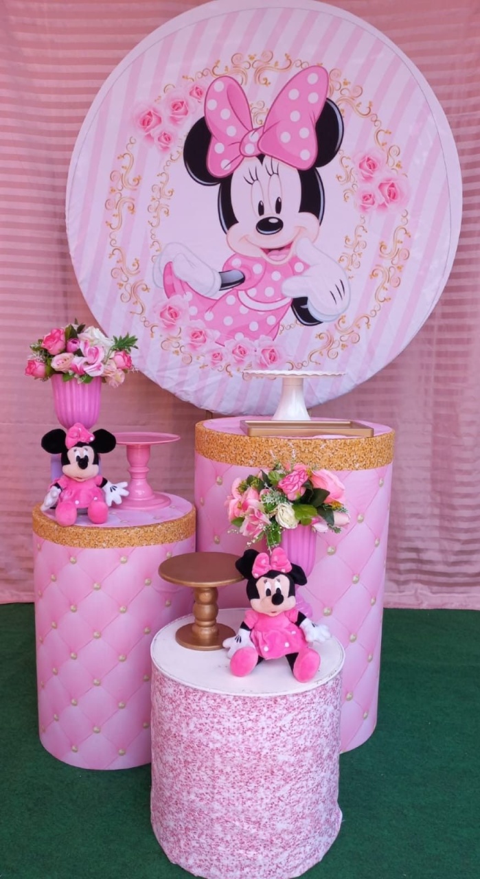 Minnie Rosa – Kit Básico - Wit Festa