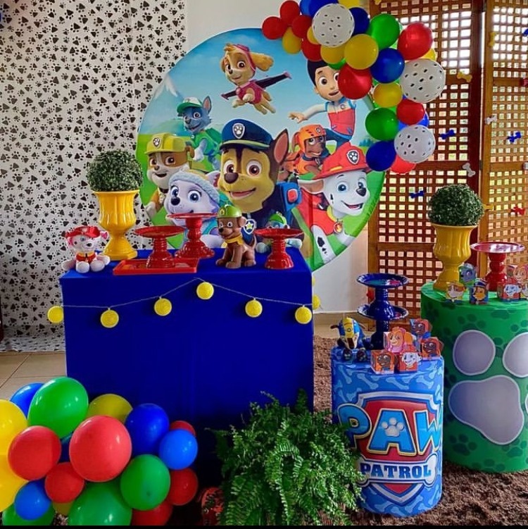 Patrulha Canina – Decoração Montada - Wit Festa