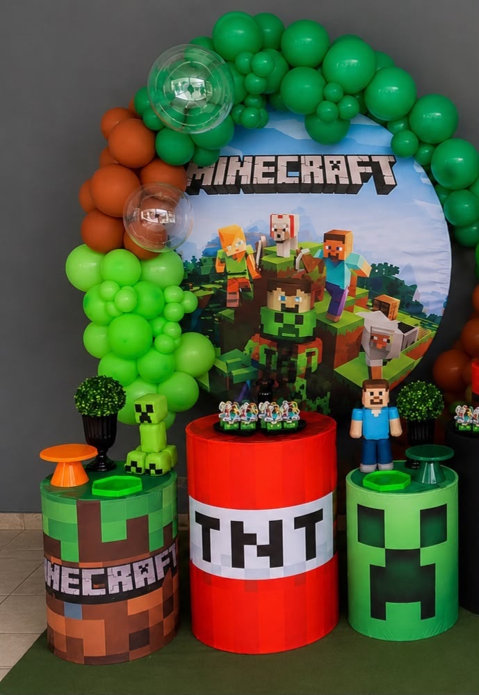 Minecraft (Modelo 2) – Kit Luxo - Wit Festa