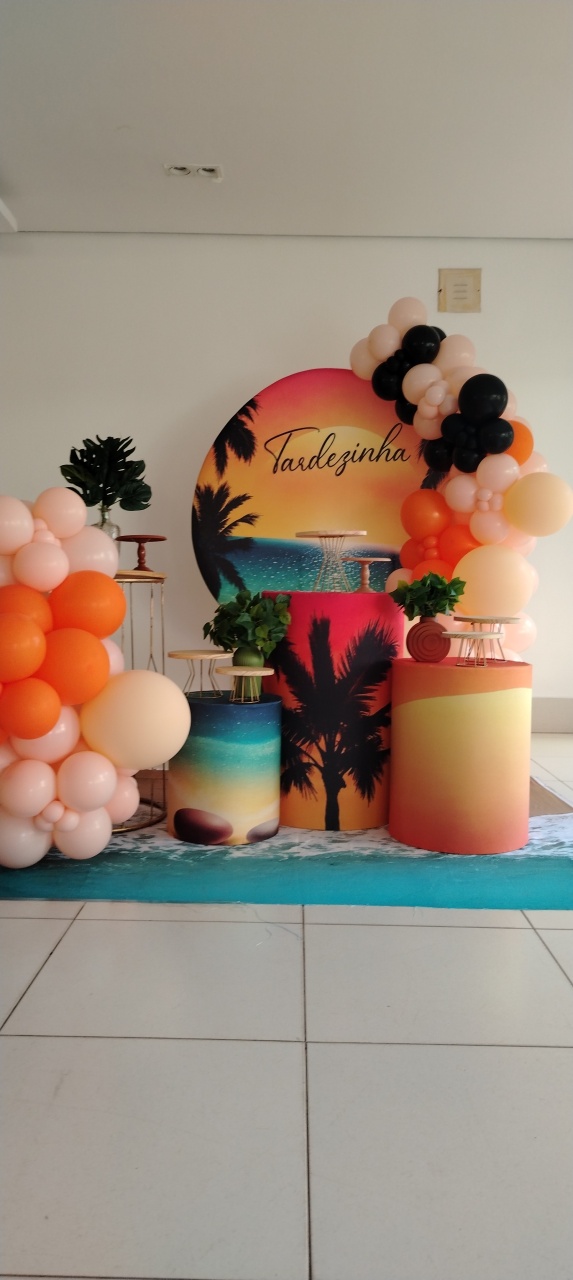Tardezinha Bege – Decoração Montada - Wit Festa