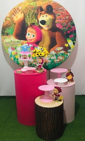 Masha E O Urso – Kit Básico - Wit Festa