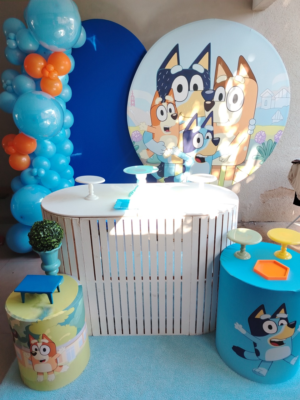 Bluey – Kit Super Luxo - Wit Festa