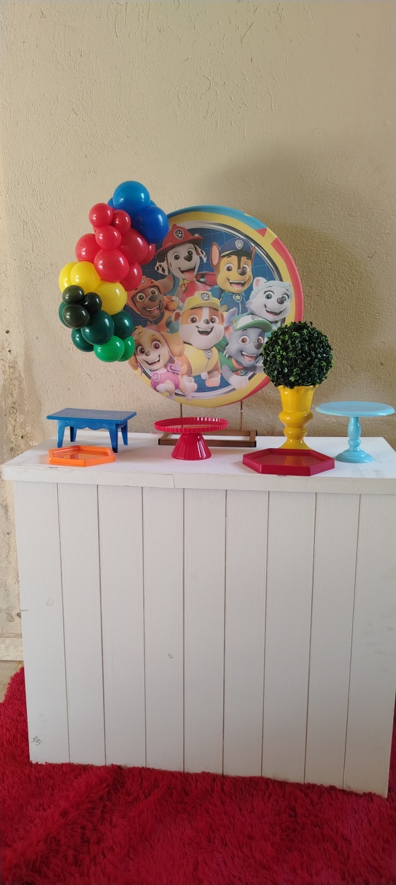 Patrulha Canina – Kit Mesa - Wit Festa
