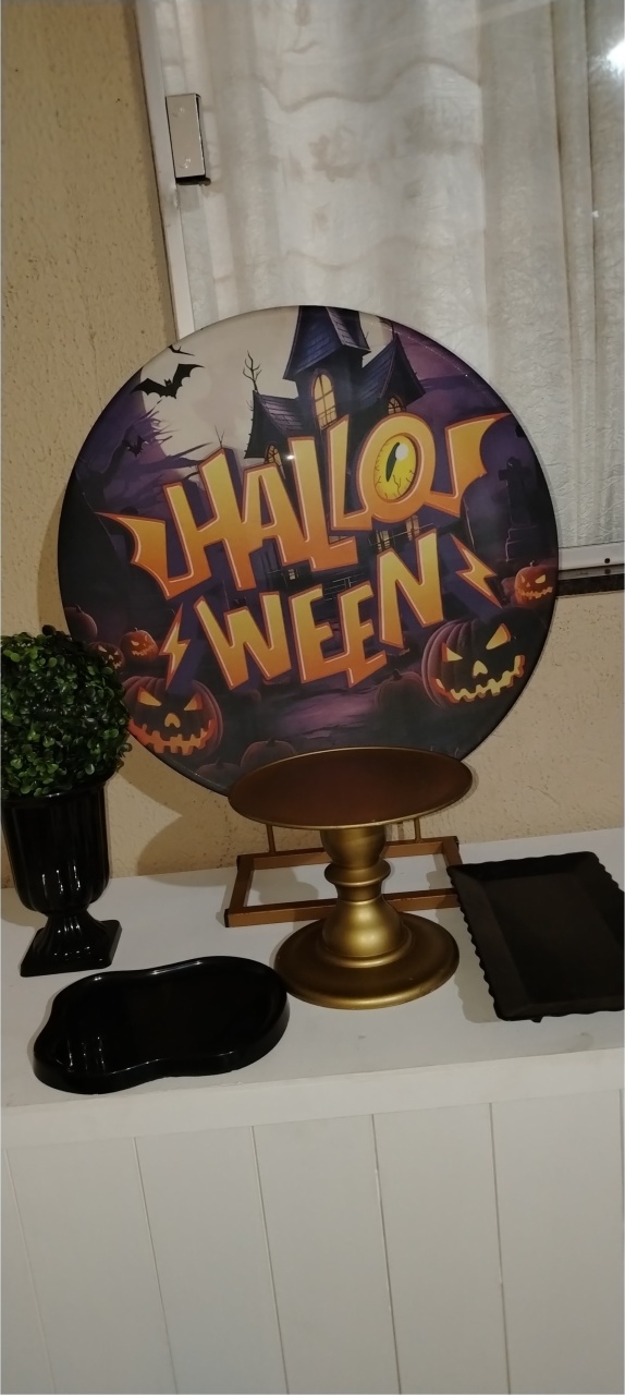 Halloween – Kit Mesa - Wit Festa