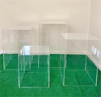 Quarteto Cubos Em Acrílicos  - IR Locação 
