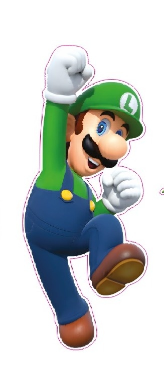 Display Super Luigi  - IR Locação 