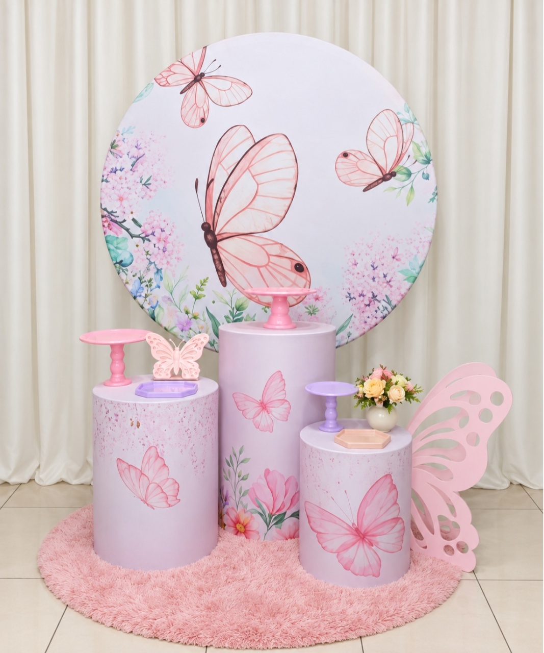 Borboletas -  Jenaina Decoração e Locação 